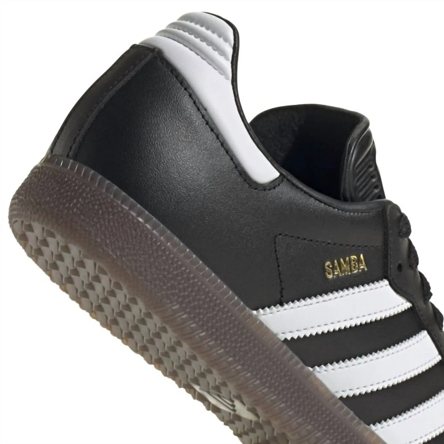 Men's Samba Soccer Shoe In Black/white/vivid Red