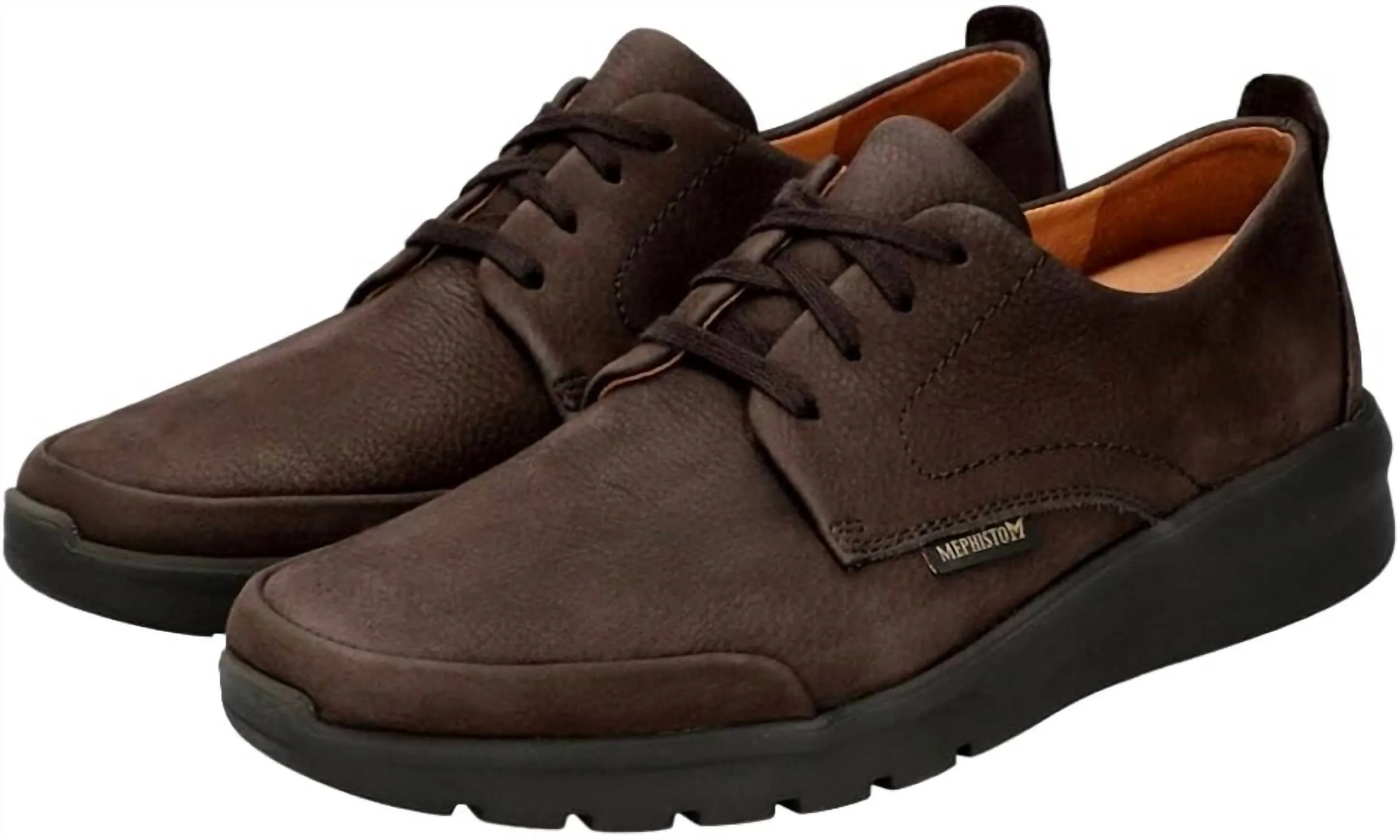 Men's Walker Sneakers In Dark Brown