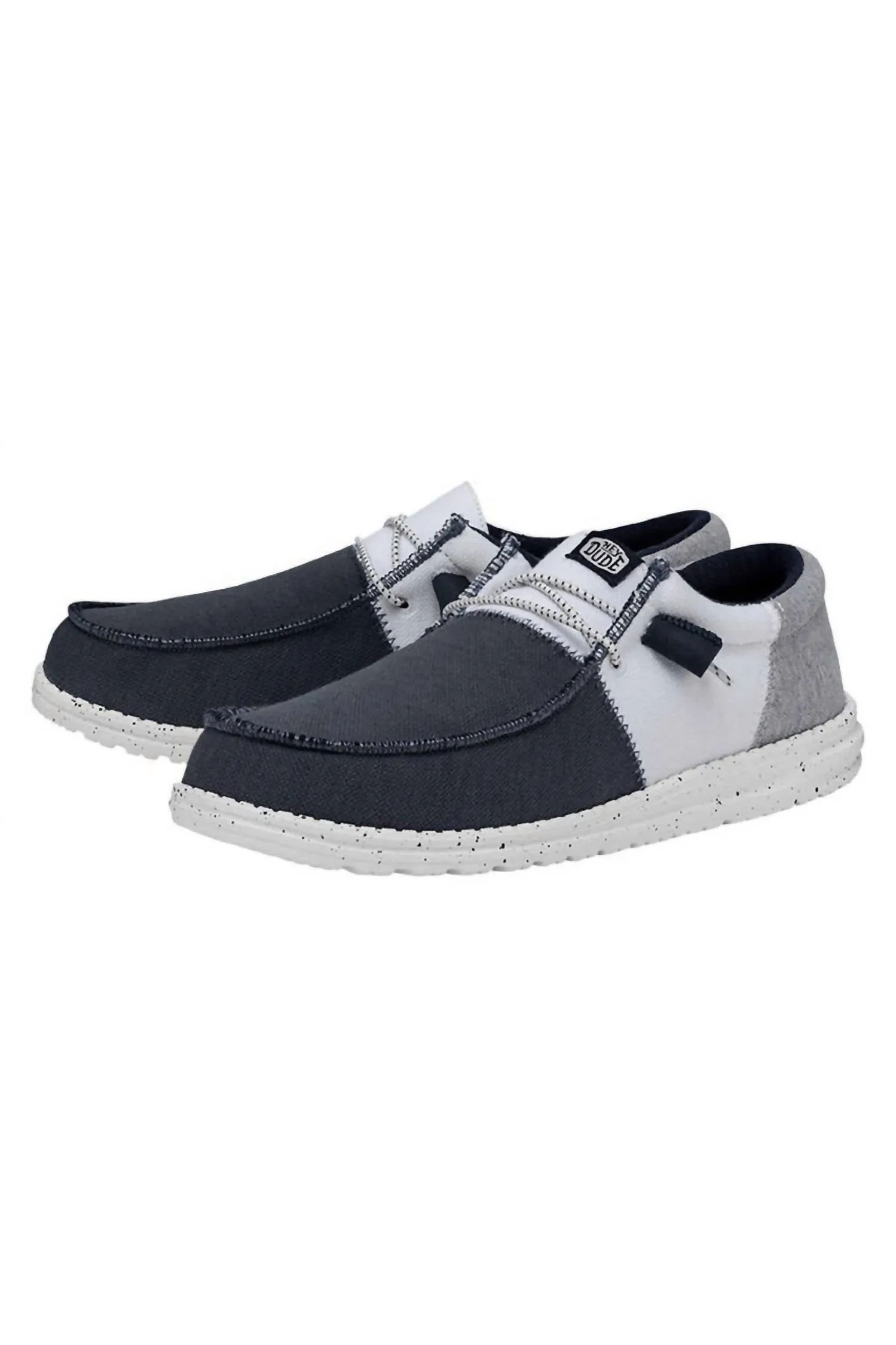 Men's Wally Tri Varsity Sneaker In Navy