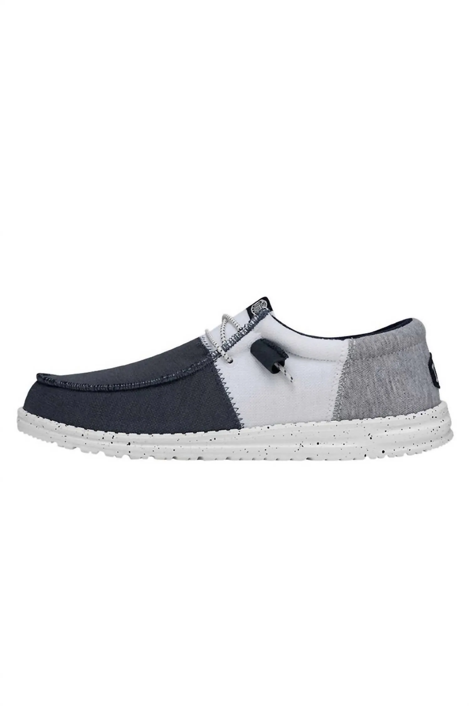 Men's Wally Tri Varsity Sneaker In Navy
