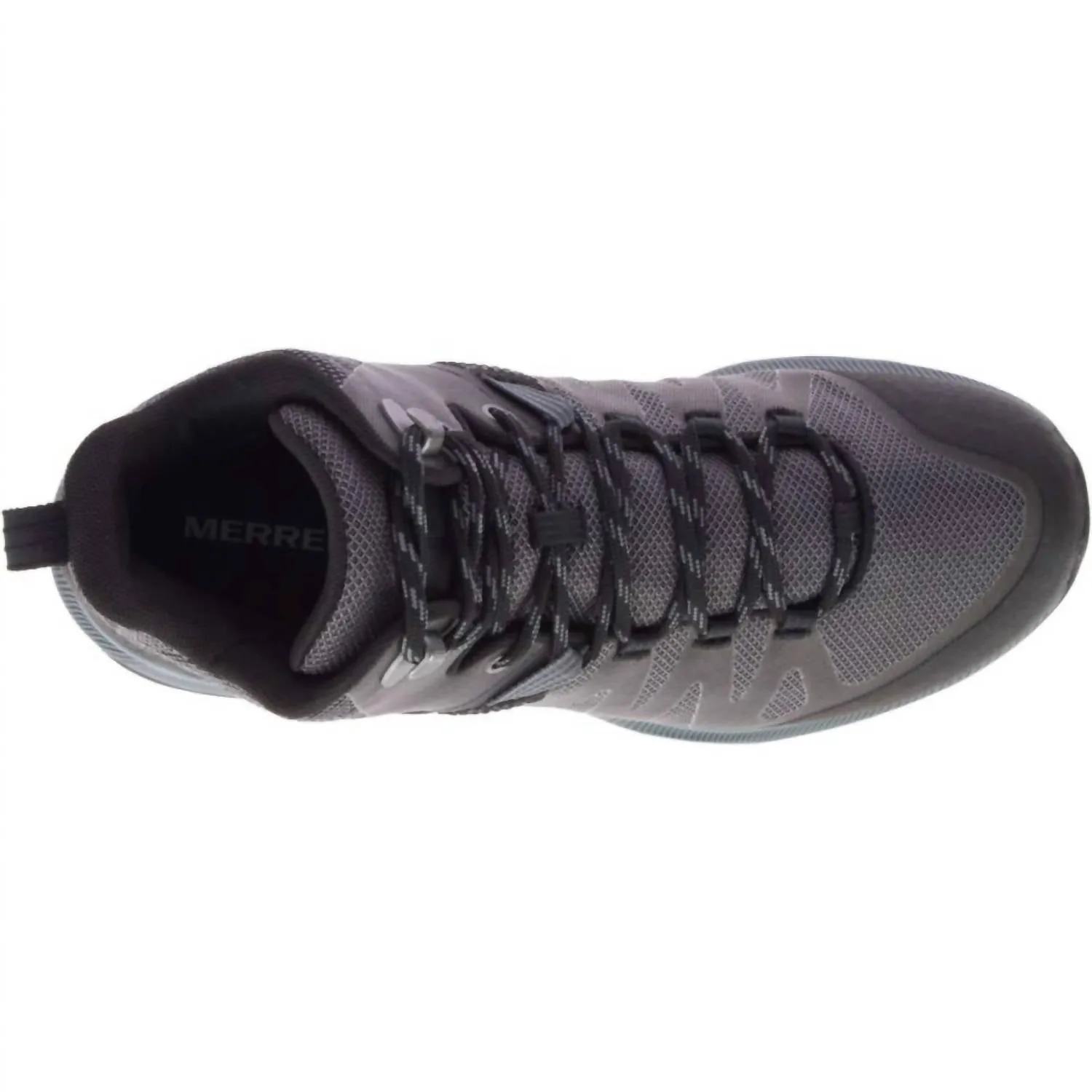 Men's Zion Fst Mid Waterproof Hiking Boots In Black/rock