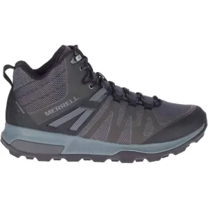 Men's Zion Fst Mid Waterproof Hiking Boots In Black/rock