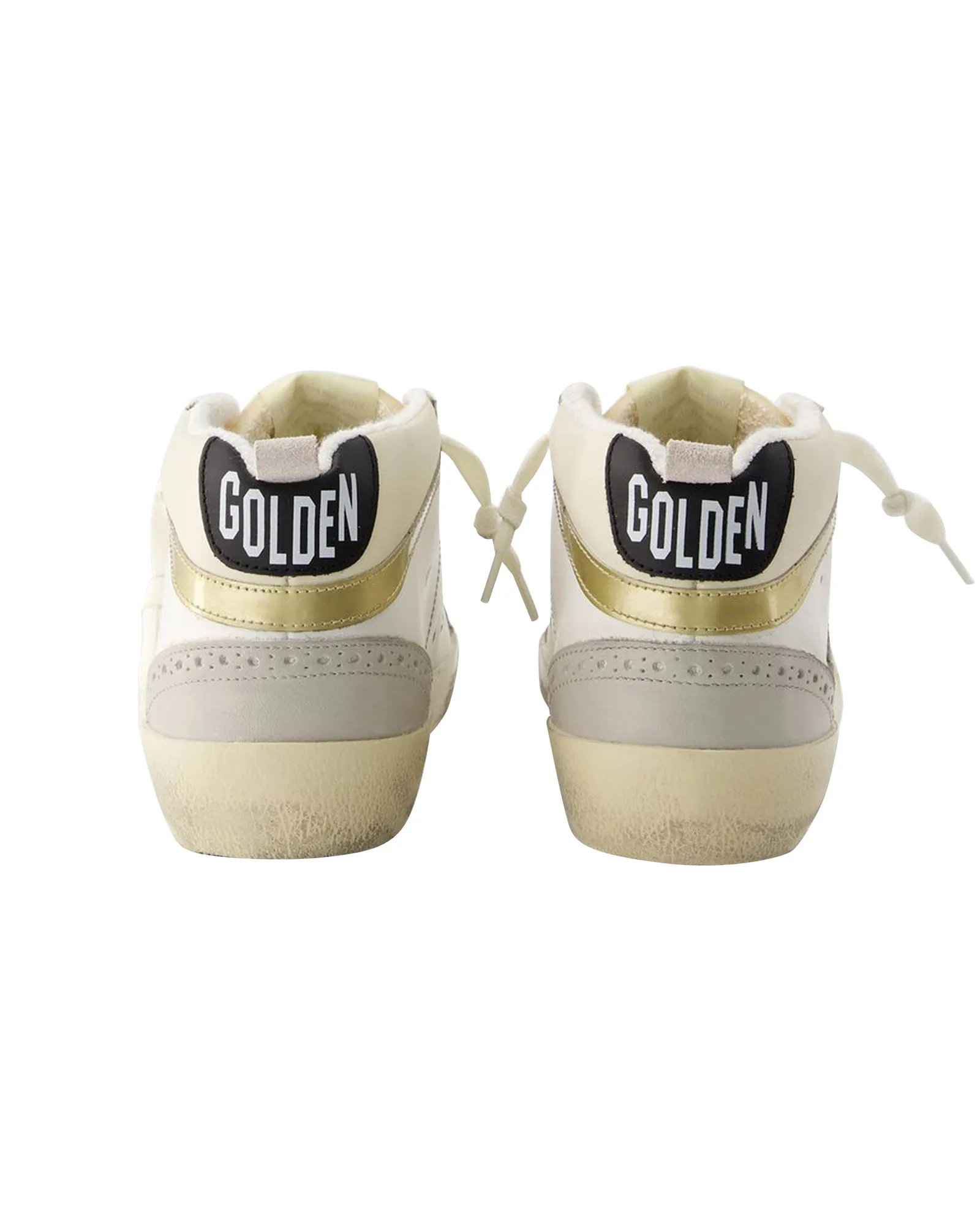 Mid Star Sneakers - Golden Goose - Multi - Leather
