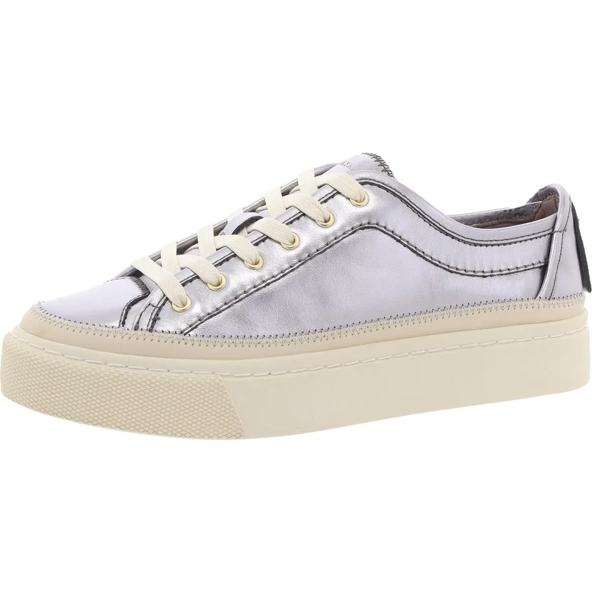 Milla Womens Lace-Up Leather Casual And Fashion Sneakers