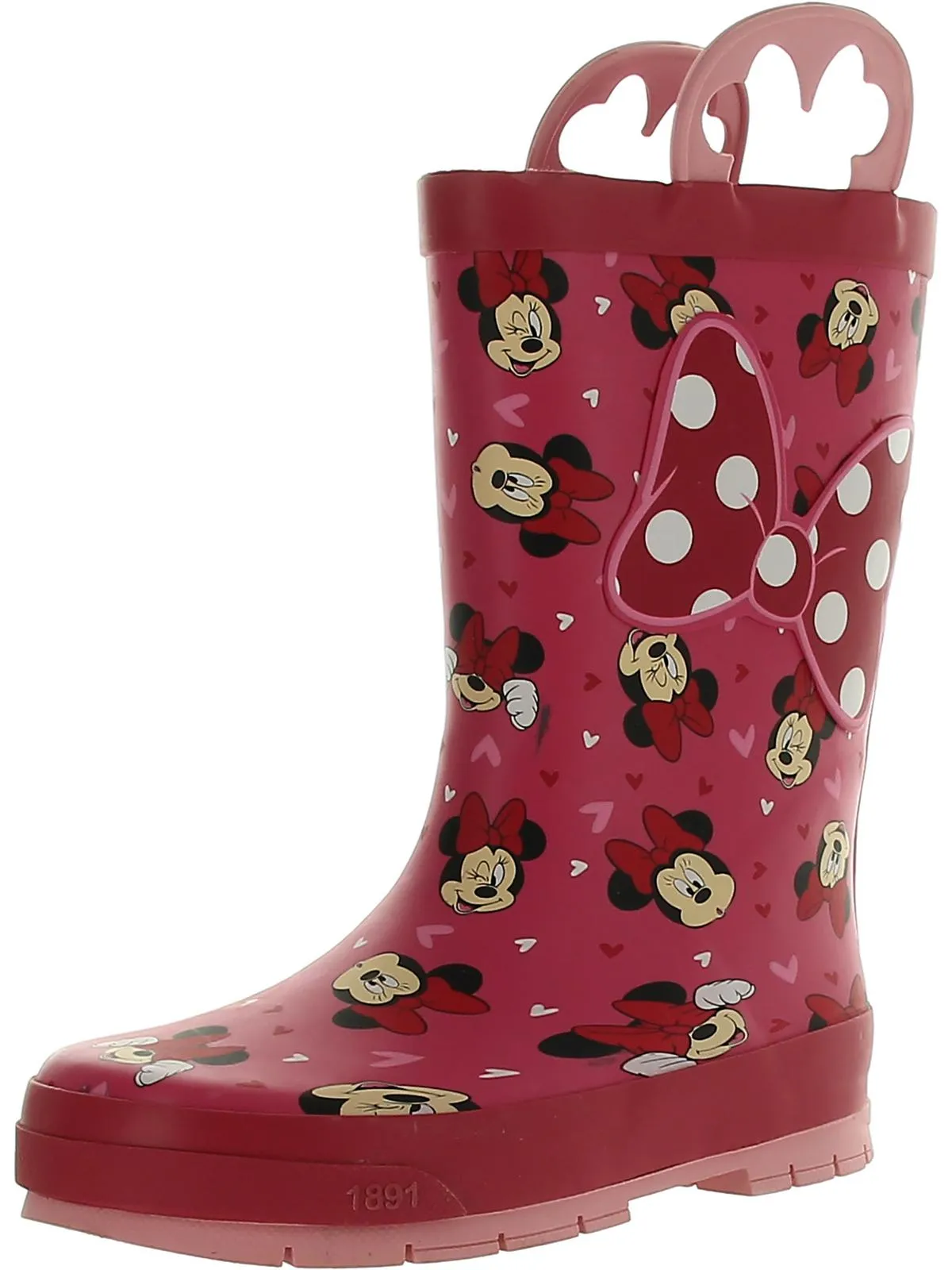 Minnie Love Girls Little Kid Printed Rain Boots