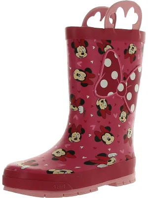 Minnie Love Girls Little Kid Printed Rain Boots