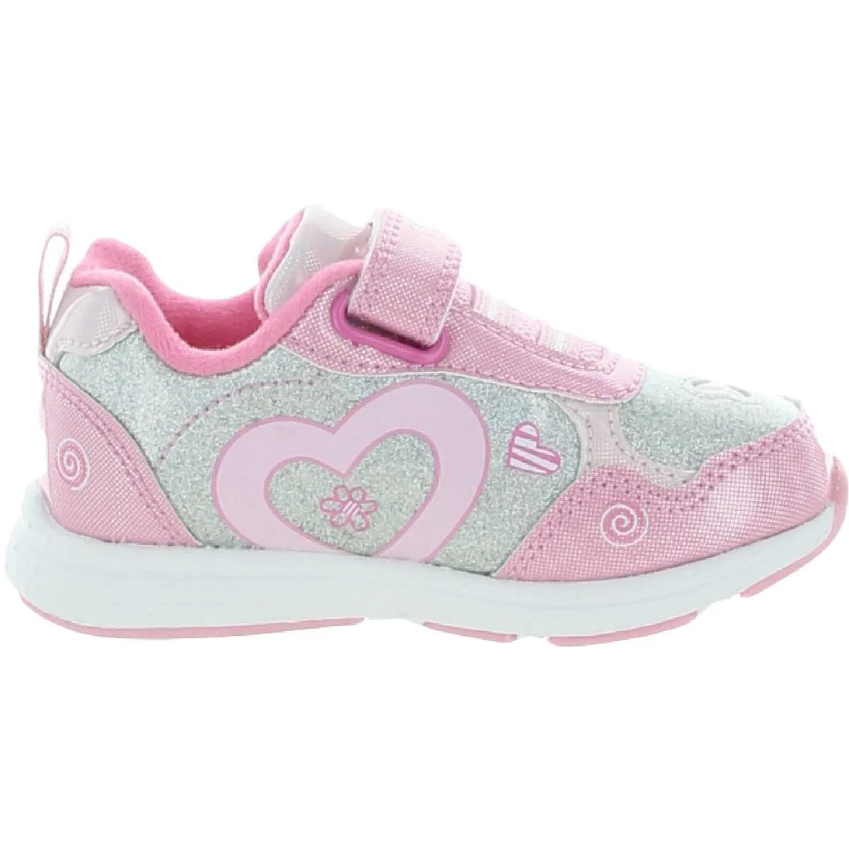 Minnie Mouse Girls Iridescent Man Made Light-Up Shoes