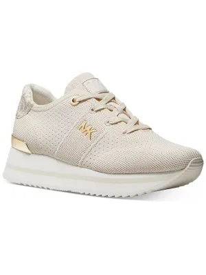 MONIQUE Womens Wedge Lace Up Casual and Fashion Sneakers