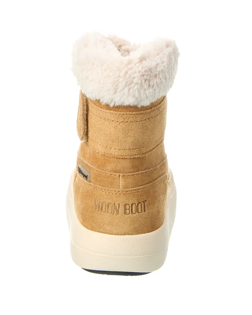 Moon Boot Jr Park Strap Suede Boot