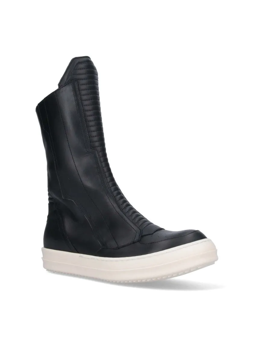Moto Sneaks" Sneakers  Black