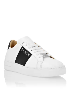 Nappa Leather Lo-Top Sneakers