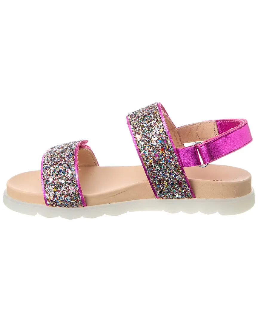 Naturino Jemes Glitter & Leather Sandal