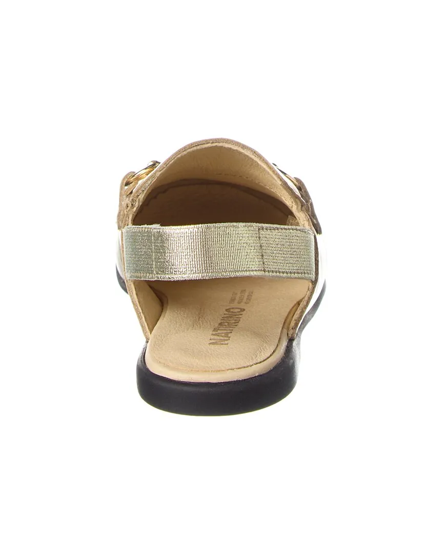 Naturino Mestre Metallic Leather Loafer