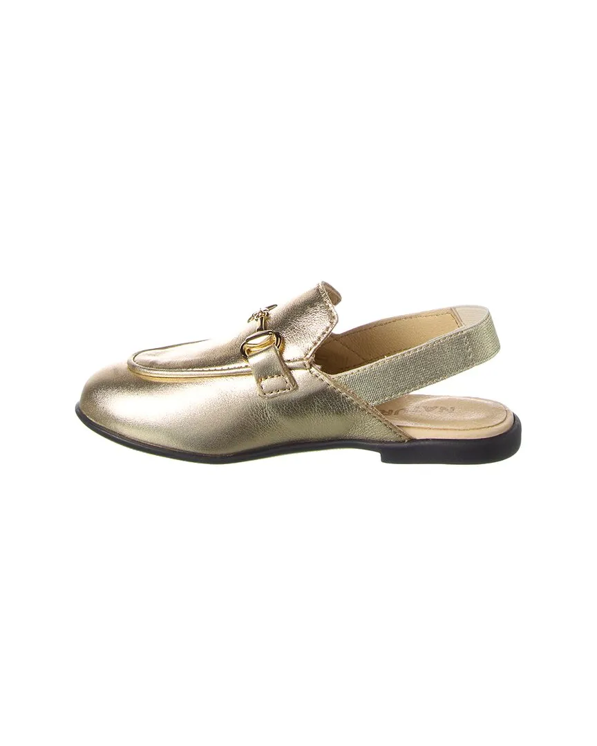 Naturino Mestre Metallic Leather Loafer
