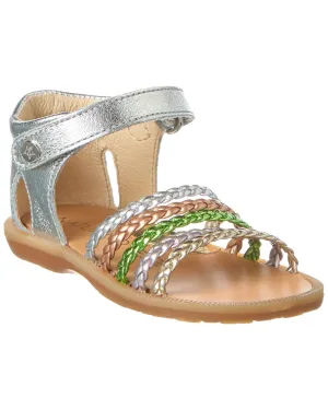 Naturino Rubino Metallic Leather Sandal