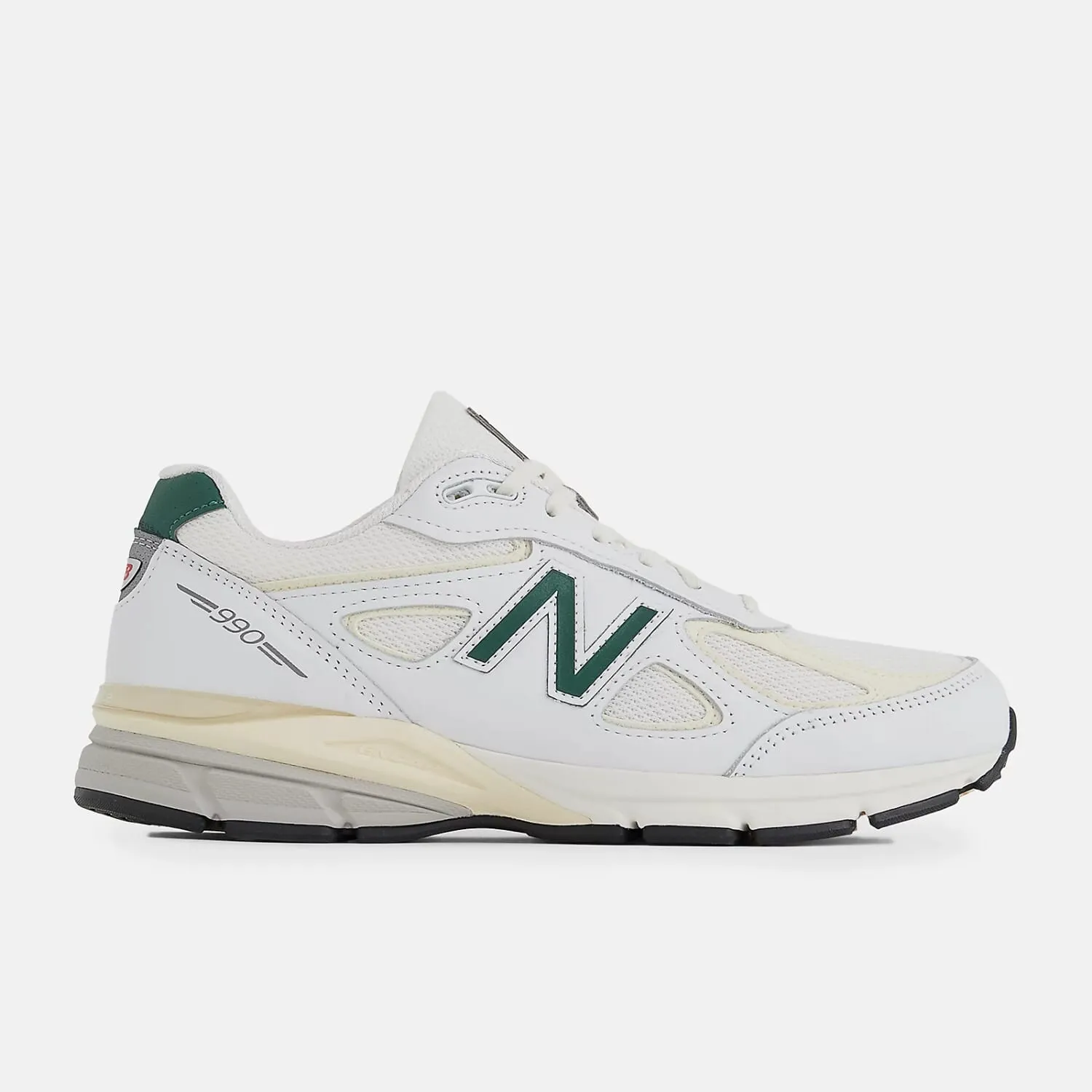 New Balance 990 V4 Calcium/Forest Green  U990TC4 Men's