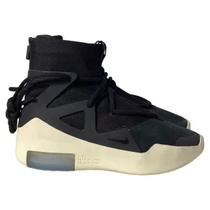 Nike Air Fear Of God 1 Sneakers in Black Polyester