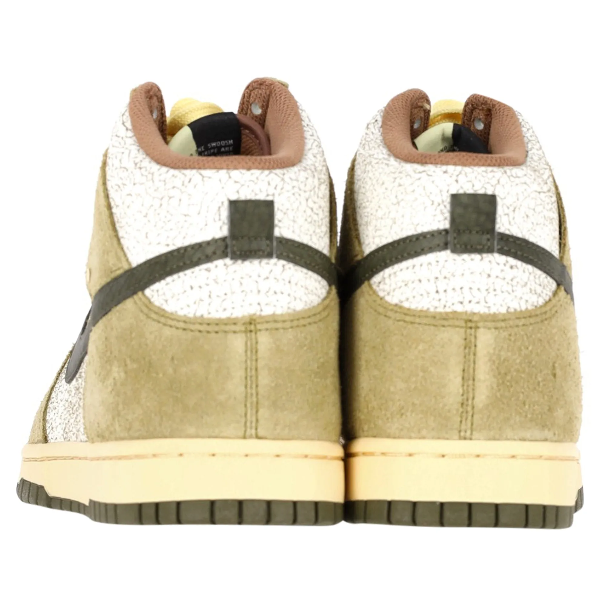 Nike Dunk High Retro Re-Raw Halloween in Khaki Leather