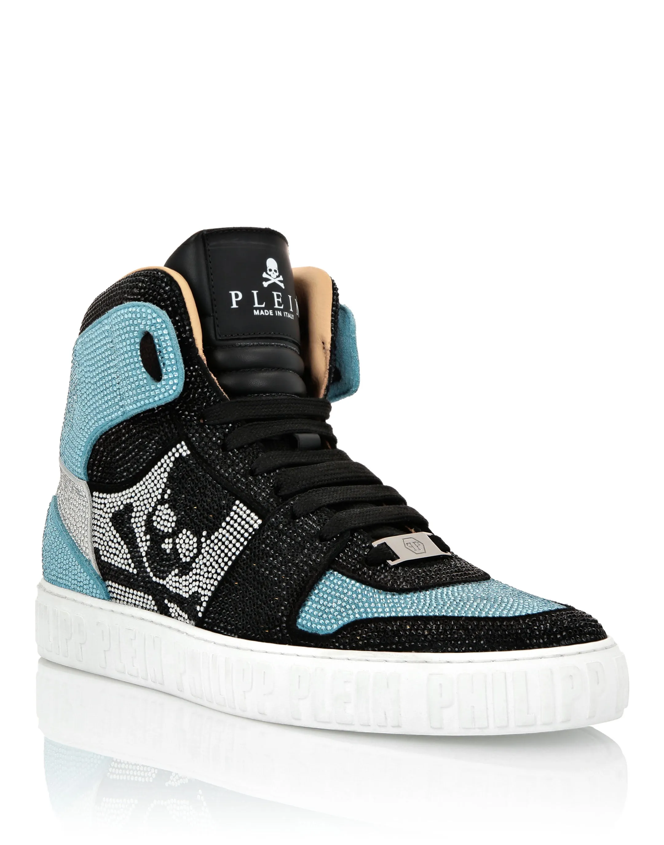 NOTORIOUS  HI-TOP with Crystals