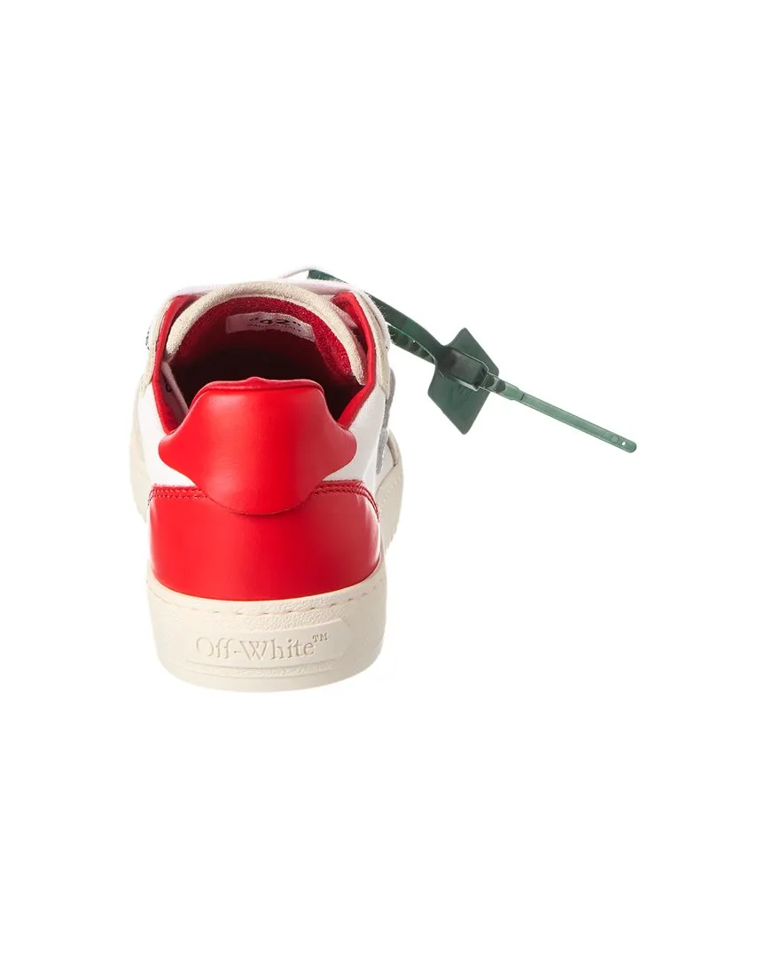 Off-White 5.0 Off Court Suede & Canvas Sneaker