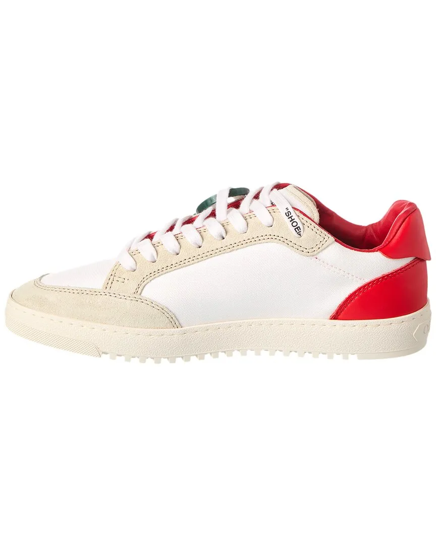 Off-White 5.0 Off Court Suede & Canvas Sneaker