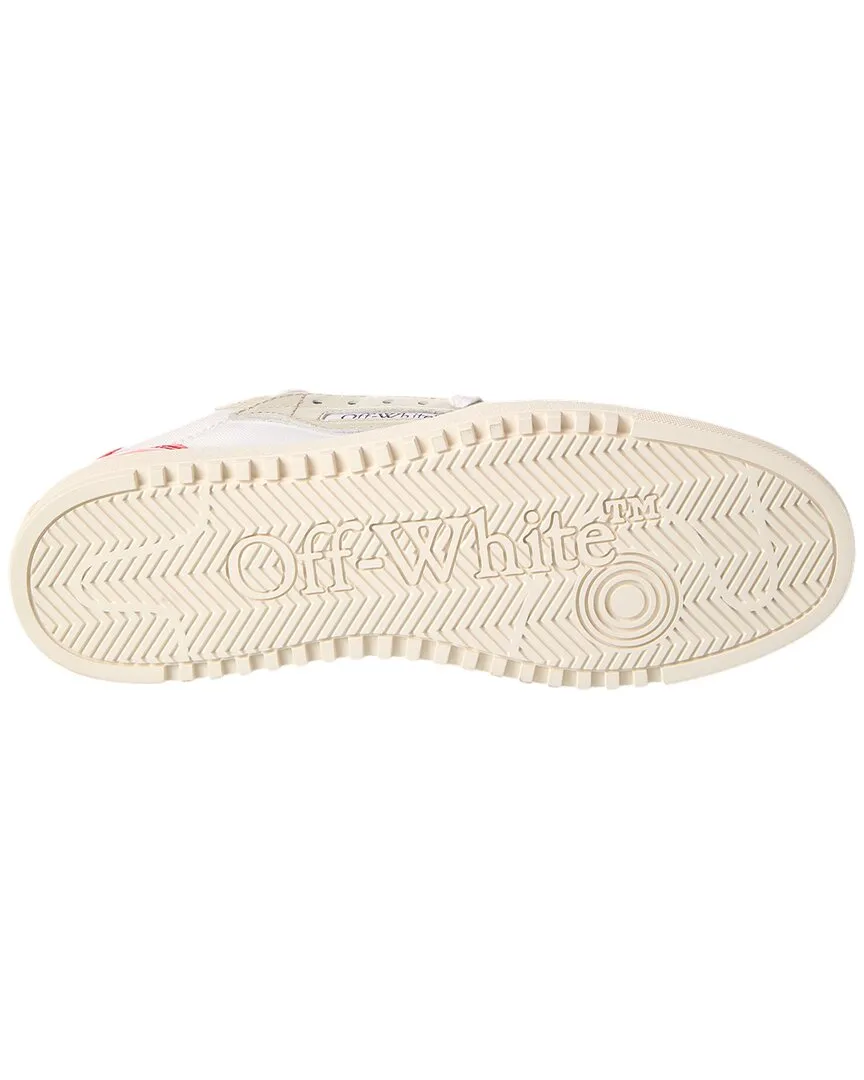 Off-White 5.0 Off Court Suede & Canvas Sneaker