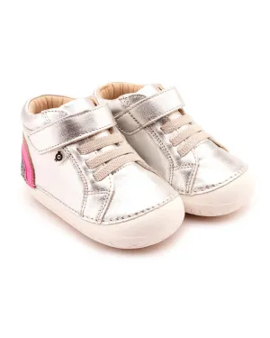 Old Soles Rainbow Champster Leather Sneaker