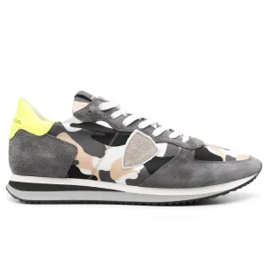 Philippe Model  Hue Suede Insert Men's Sneakers