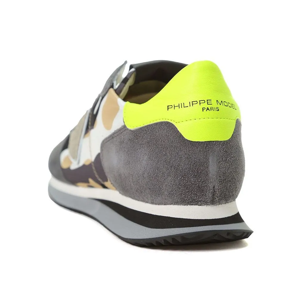 Philippe Model  Hue Suede Insert Men's Sneakers