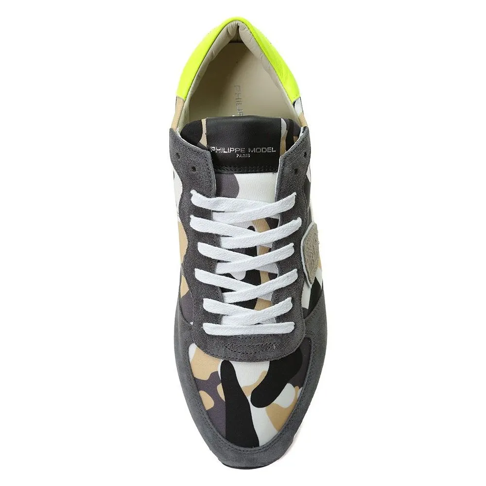 Philippe Model  Hue Suede Insert Men's Sneakers