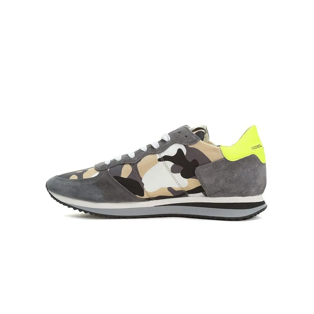 Philippe Model  Hue Suede Insert Men's Sneakers