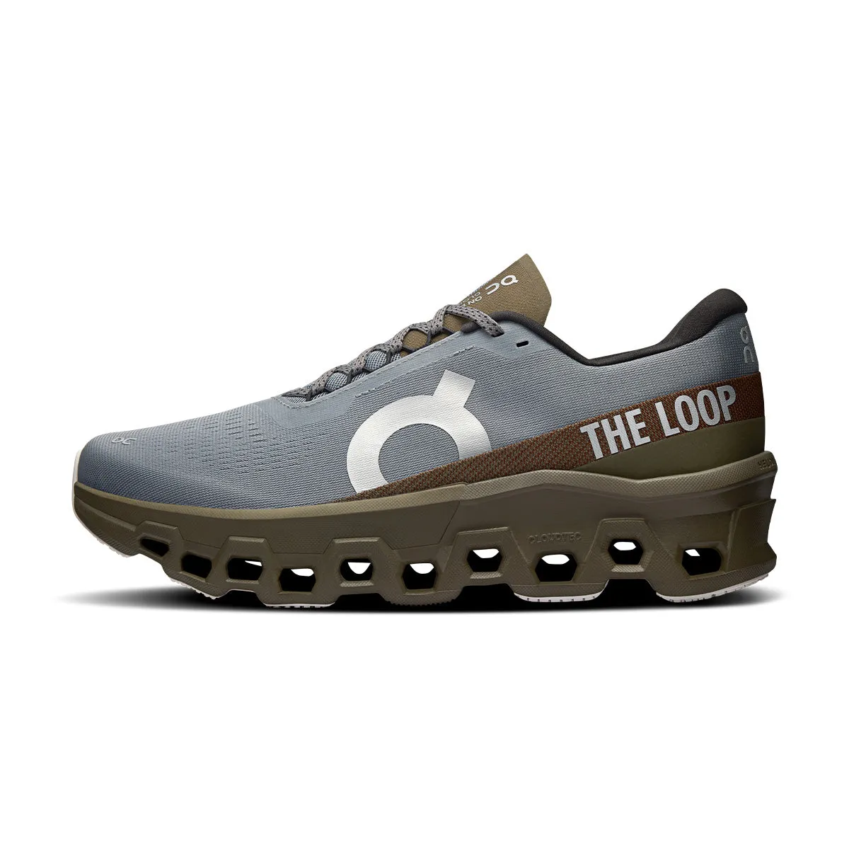   PLEASURES   The LOOP Running Supply Cloudmonster 2 'Mist Olive'