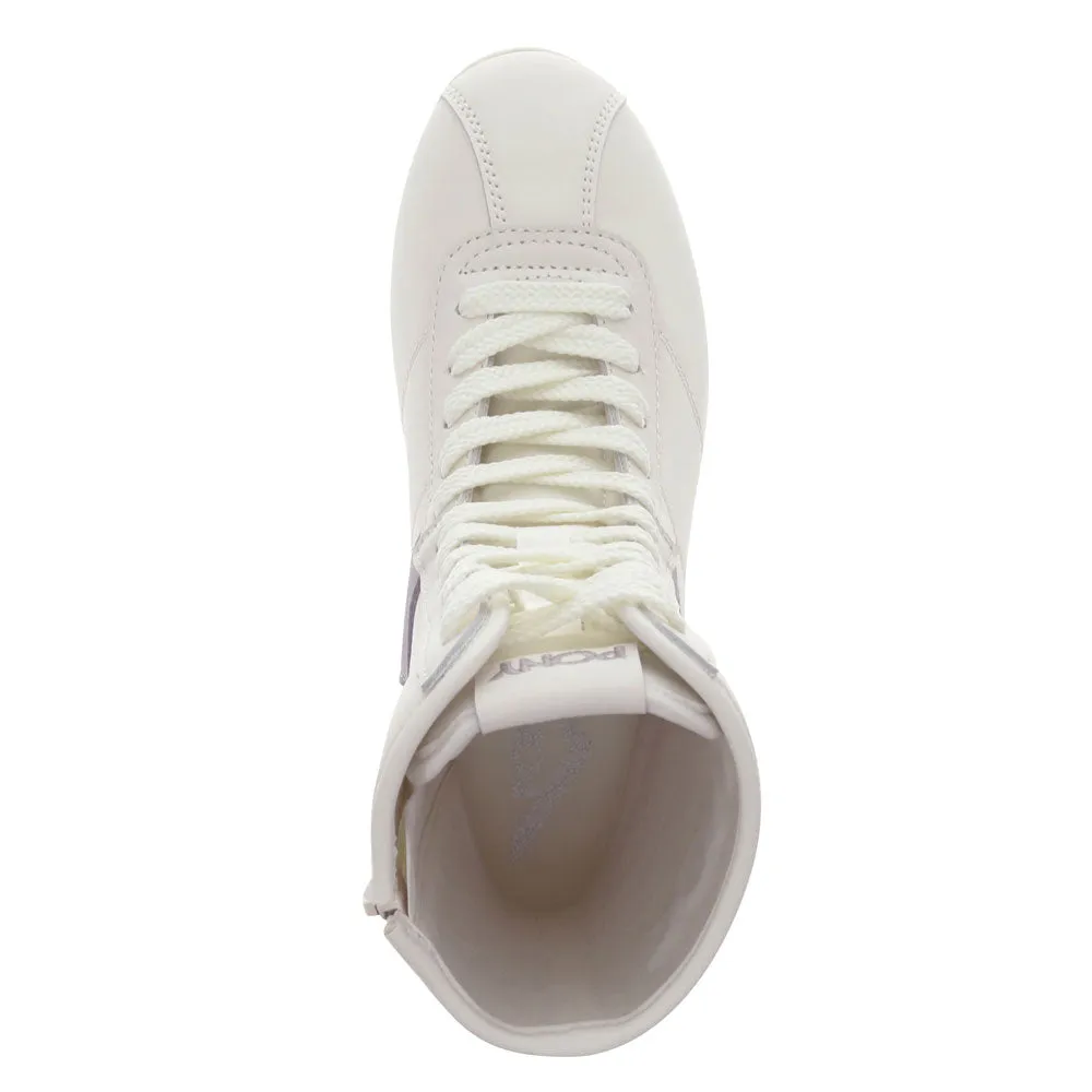 PONY Womens KO-80 High Classic Genuine Leather and Suede Premium Lace Up Athletic Sneaker Shoe