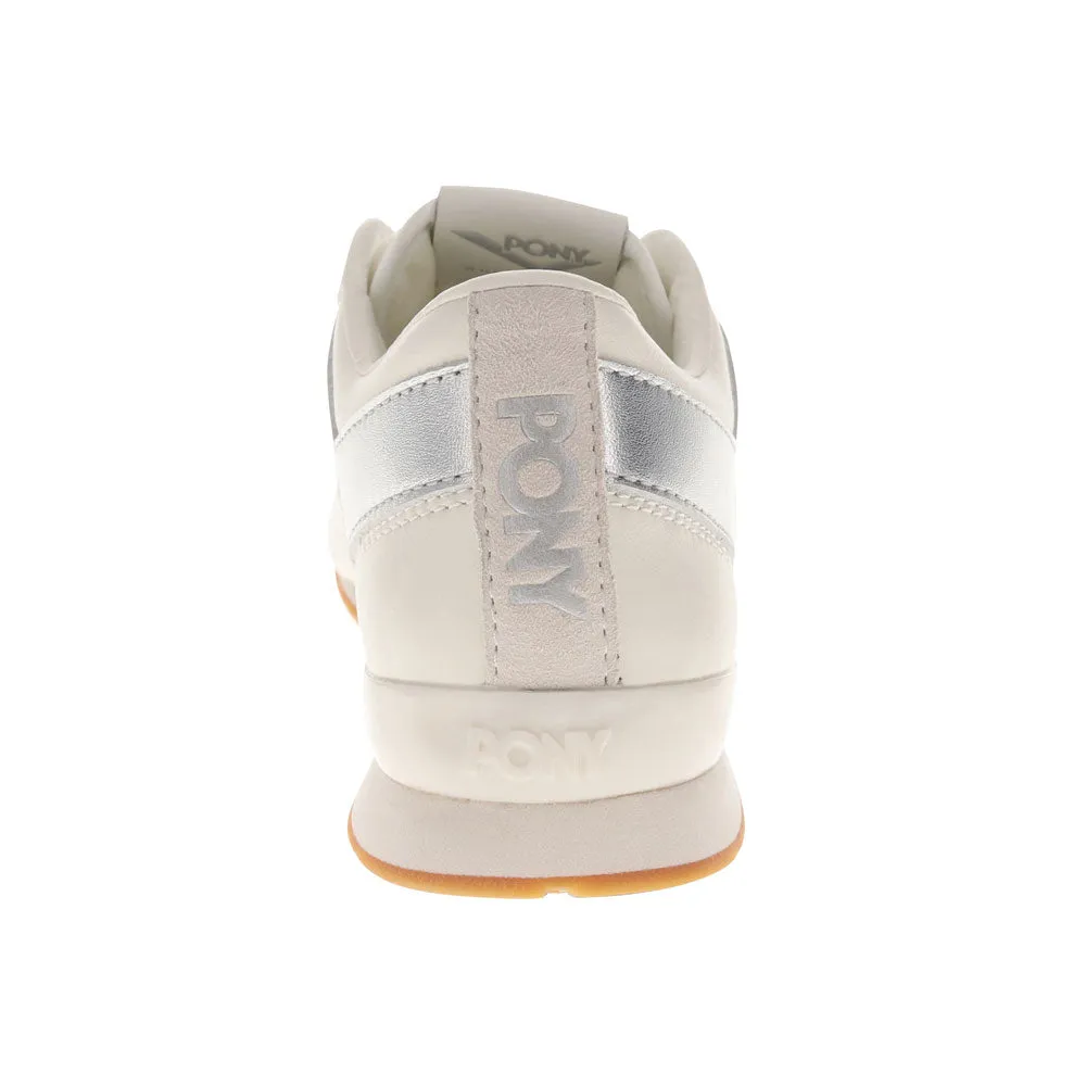 PONY Womens KO-80 Low Genuine Leather and Suede Premium Lace Up Athletic Sneaker Shoe