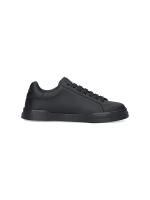 'Portofino Vintage' Sneakers  Black