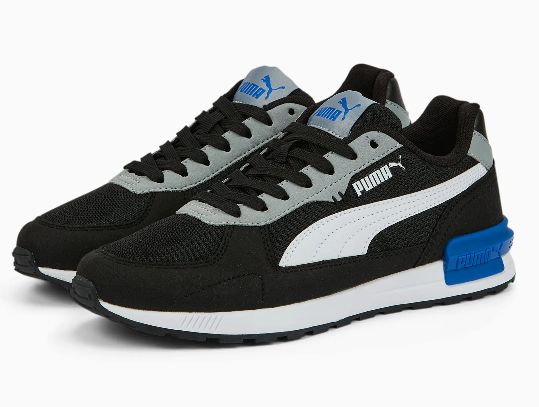 PUMA JUNIOR GRAVITON BLACK/BLUE <br> 381987 10
