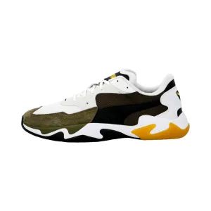 Puma Storm Summer Mesh Puma White-Dark Olive  371600-01 Men's