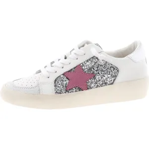 Quinn Womens Glitter Manmade Casual and Fashion Sneakers