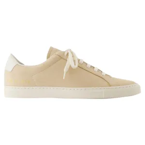 Retro Nubuck Sneakers - COMMON PROJECTS - Leather - Pink