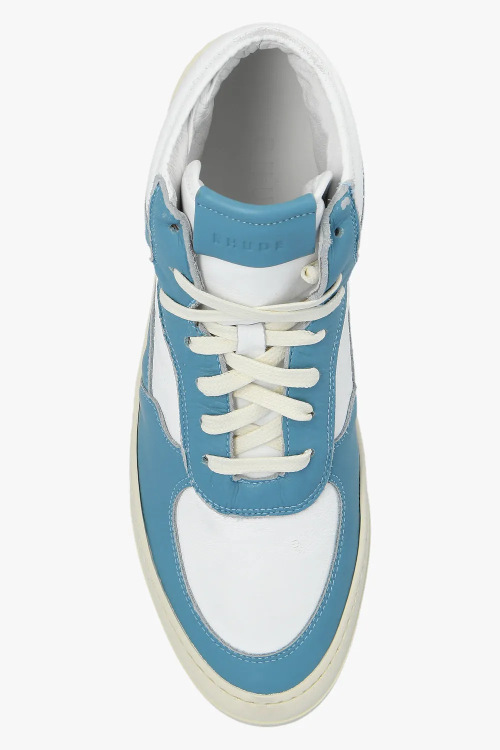 Rhude New Mens High Top Sneakers In Blue