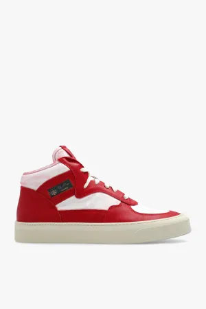 Rhude New Men's High Top Sneakers Shoes In Red