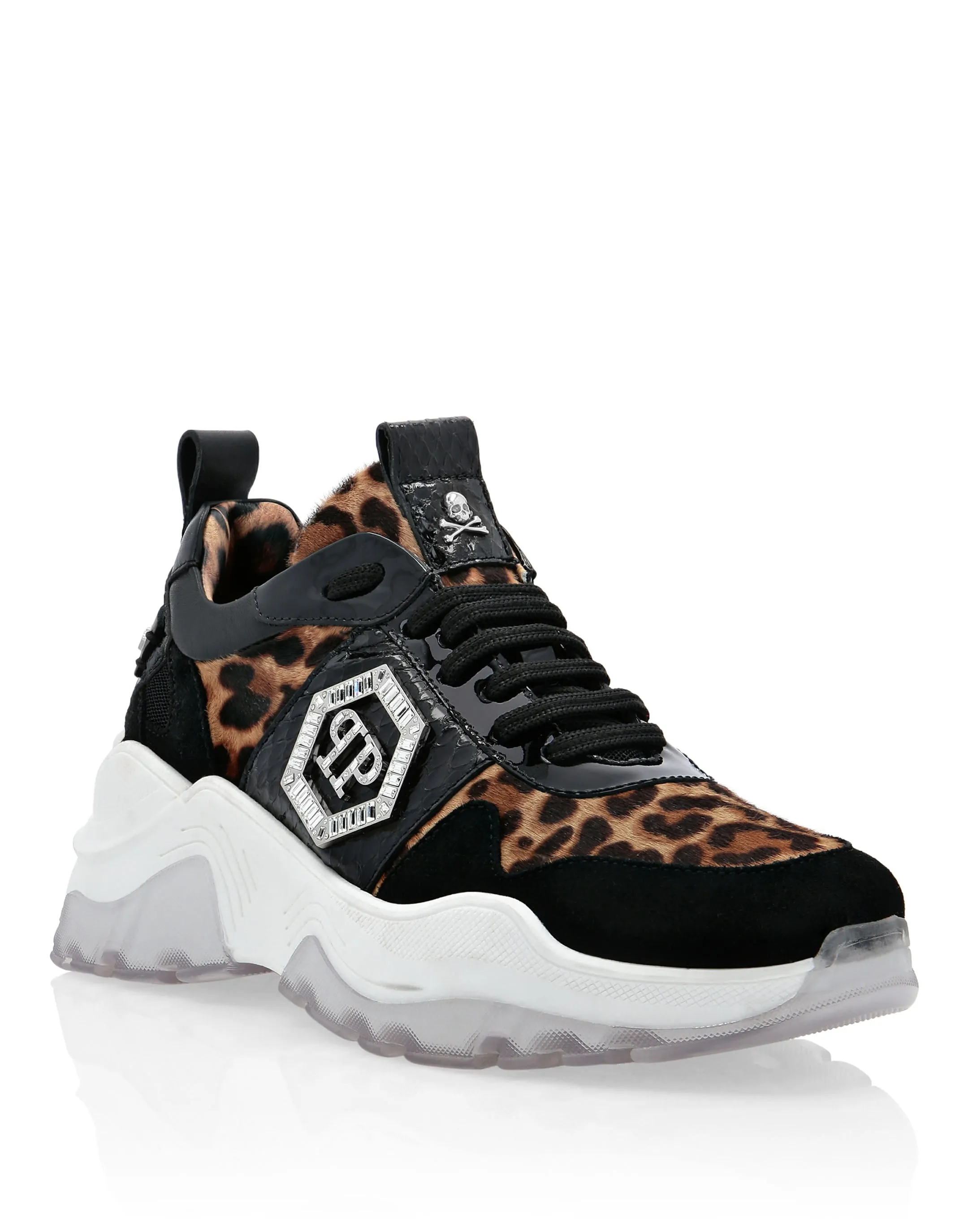 Runner elaphe and  Leopard