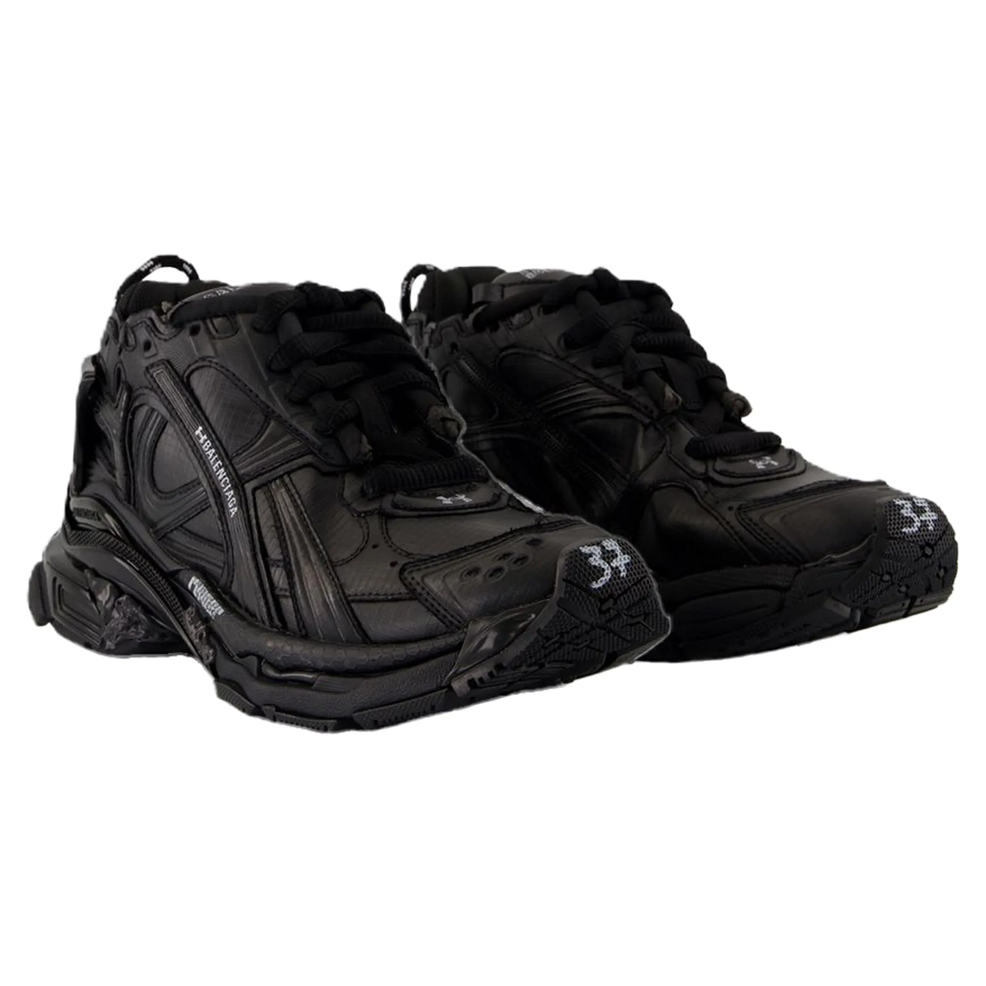 Runner Ripstop Sneakers - Balenciaga - Synthetic - Black