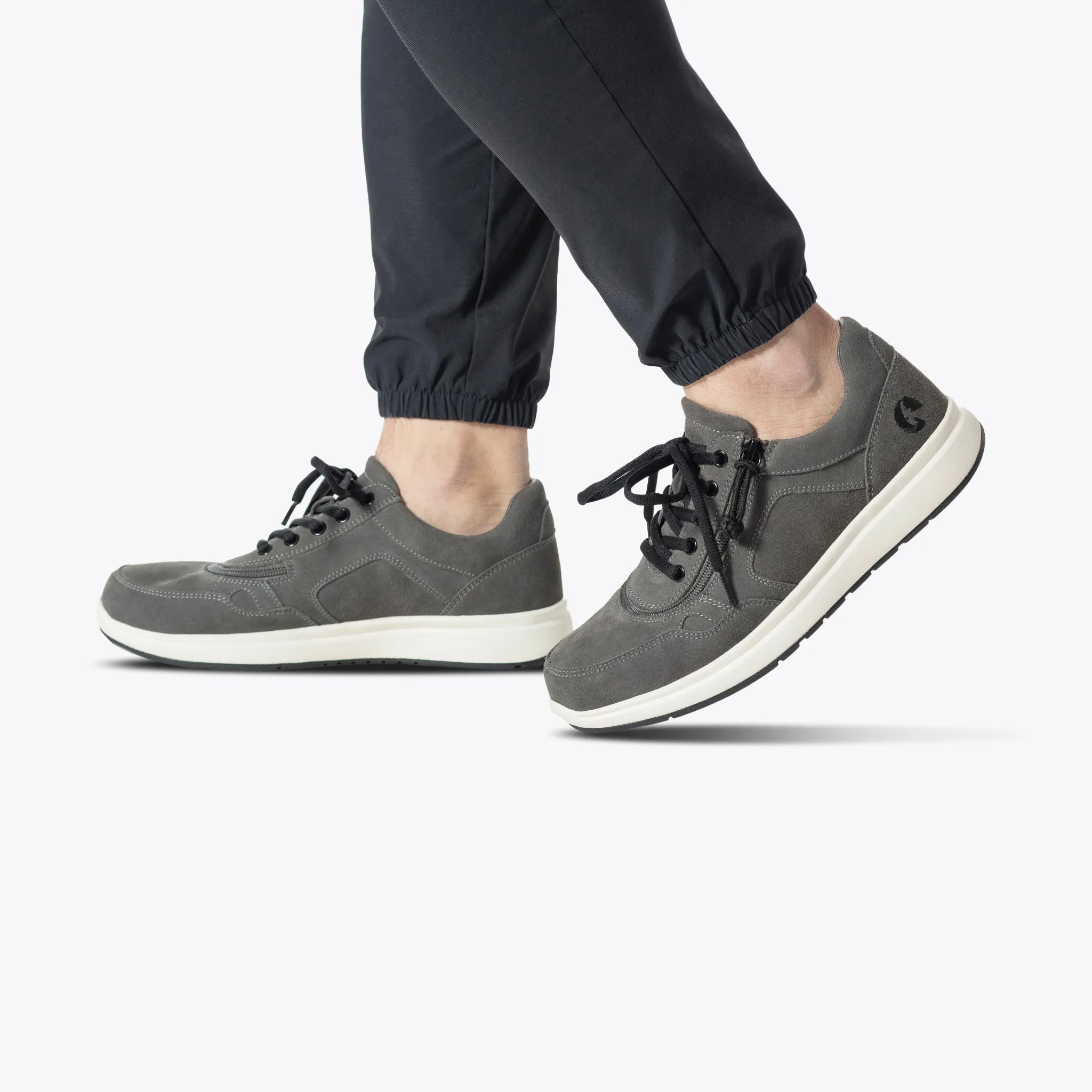 SALE - Men's Grey Suede BILLY Comfort Jogger