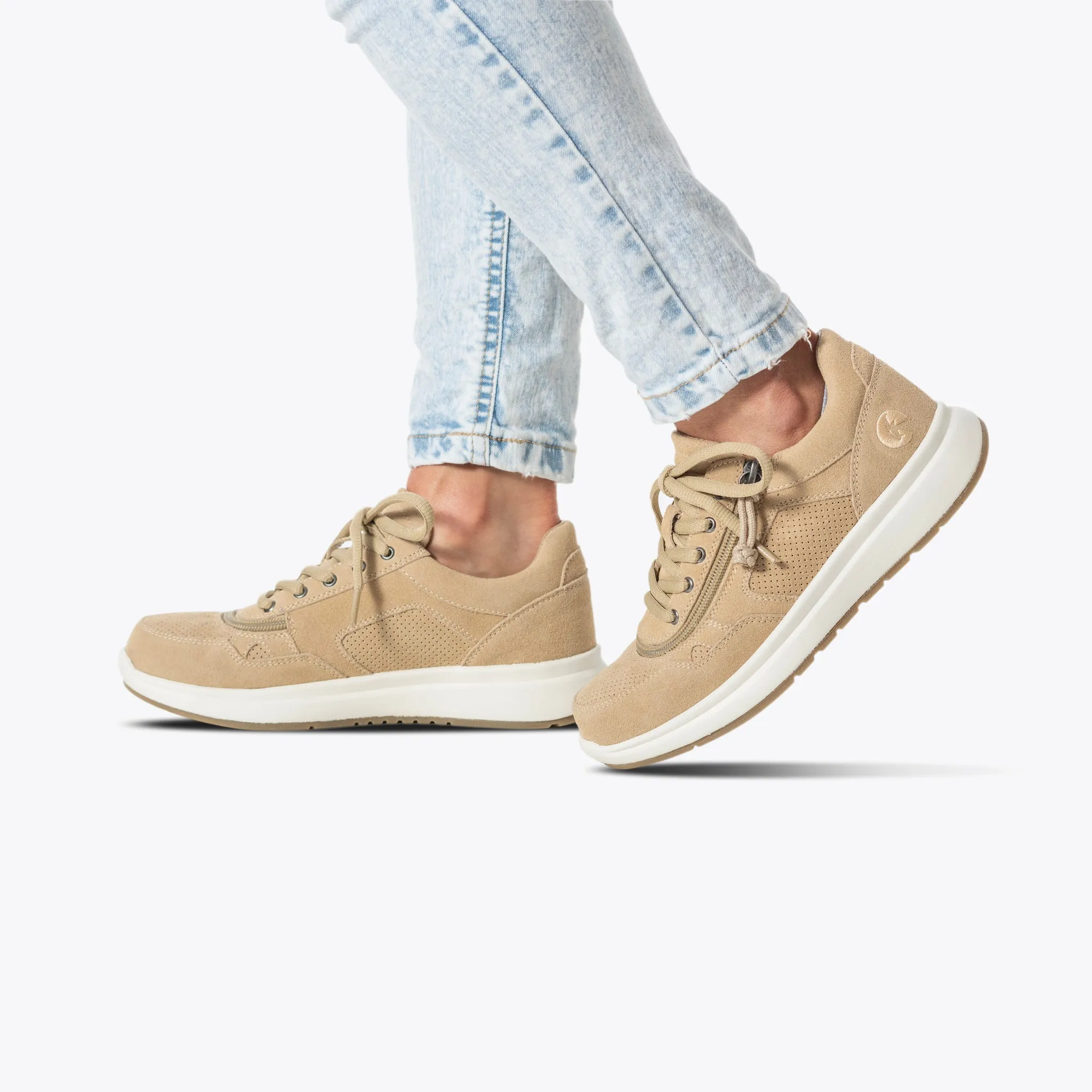 SALE - Women's Tan Suede BILLY Comfort Jogger
