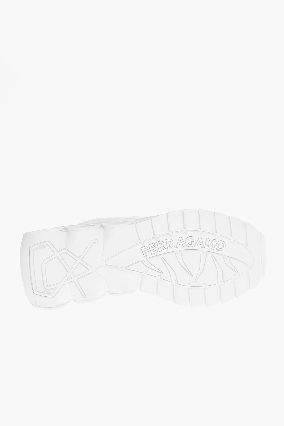 Salvatore Ferragamo Knitted Nima Low-Top Sneakers