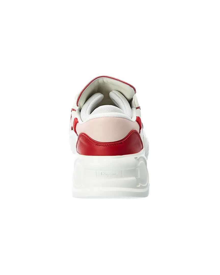 Salvatore Ferragamo Nilu Leather Sneaker