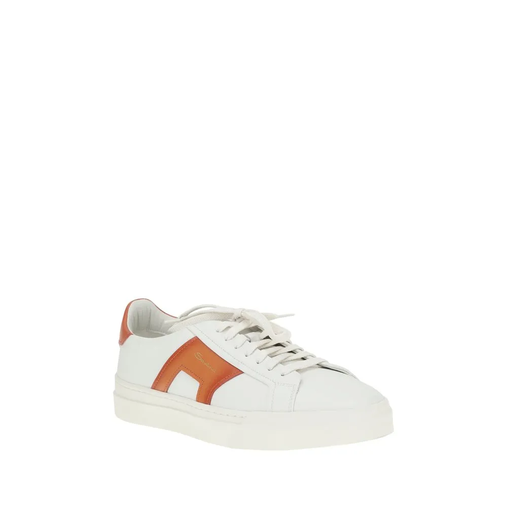 Santoni Leather Men's Sneakers