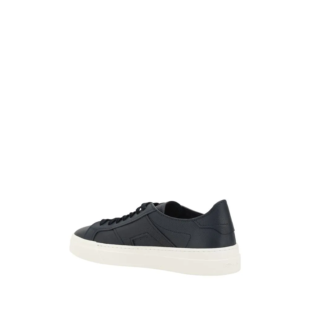 Santoni Leather Men's Sneakers