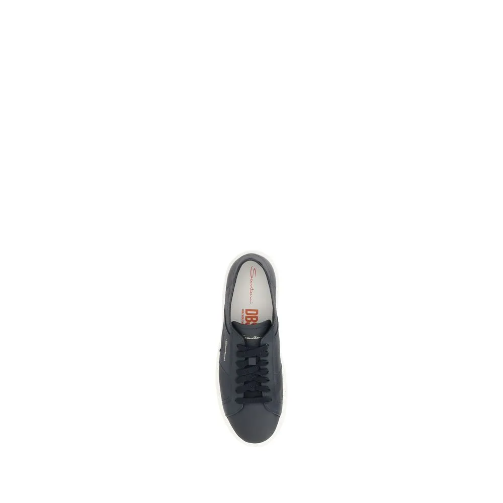 Santoni Leather Men's Sneakers